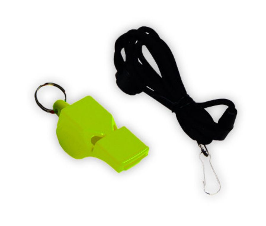 2W Safety Whistle--Lime