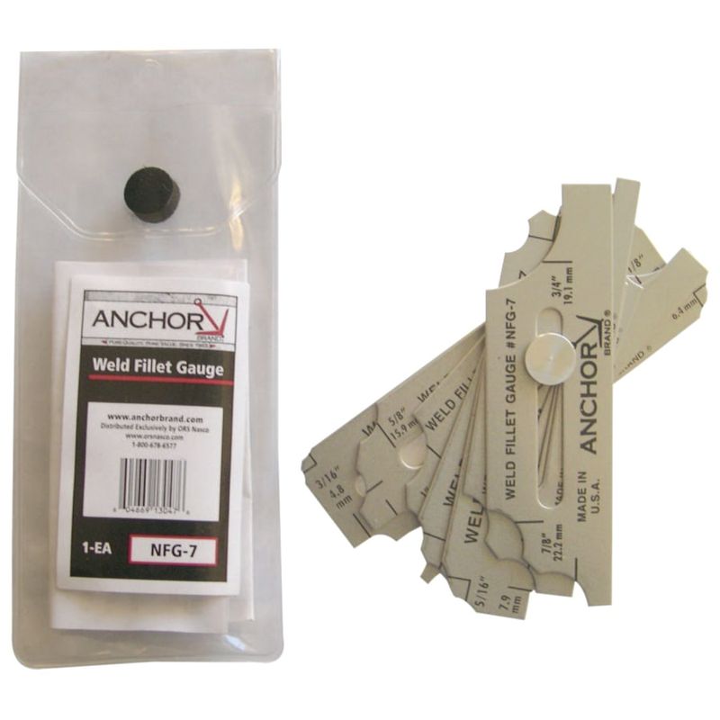 Anchor Weld Fillet Gauge #NFG-7