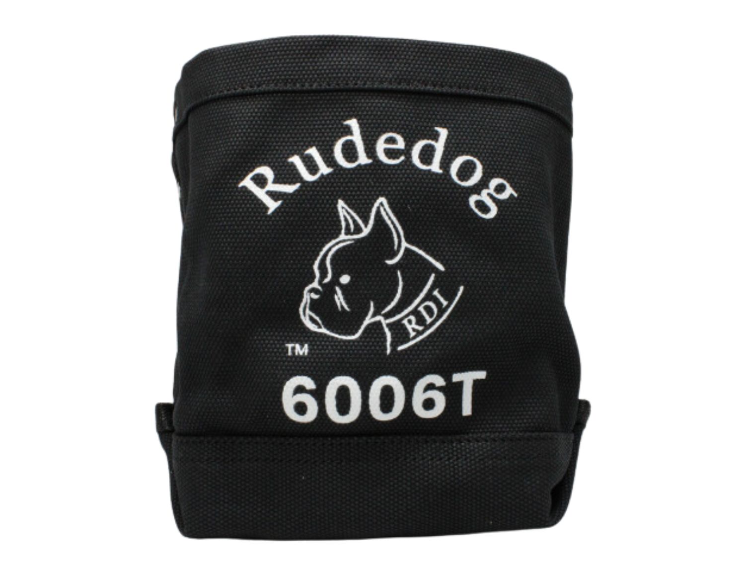 Rudedog Black Canvas Bolt Bag #B-6006T
