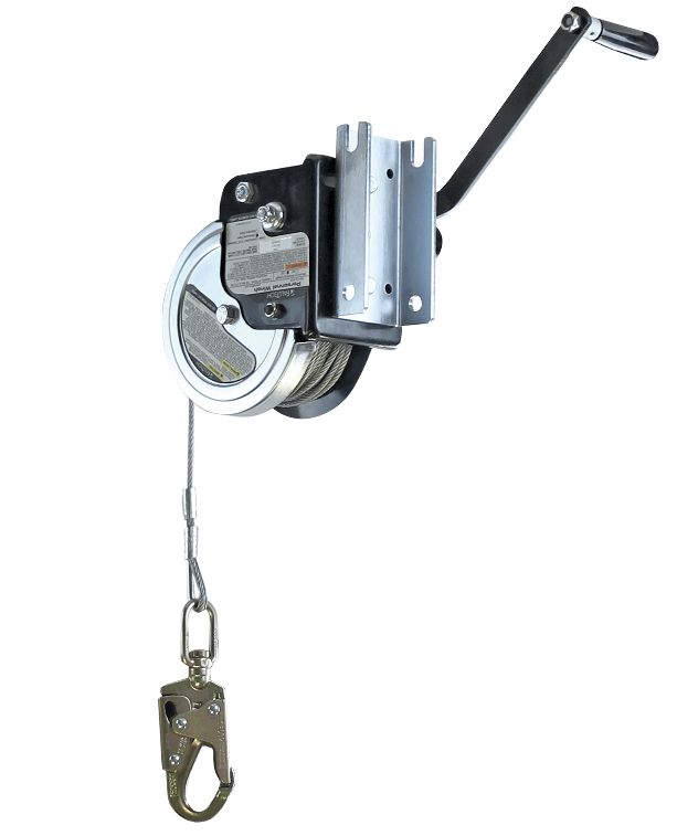 FallTech® Personnel Winch for Tripods and Davits with Galvanized Steel Cable