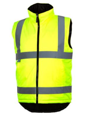 Pyramex Reversible Insulated Hi-Viz Vest #RWVZ45