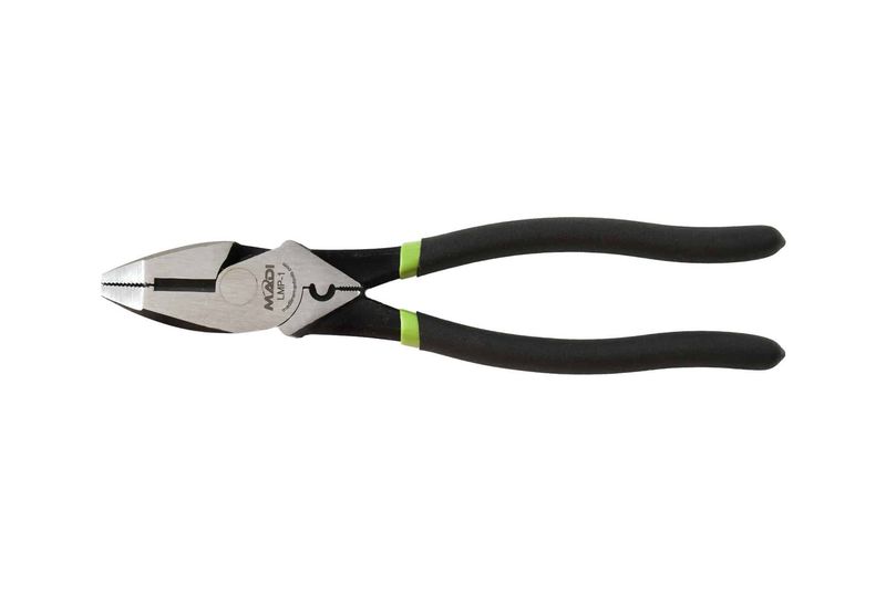 Madi 9&quot; High Leverage Lineman Pliers with Crimper and Secondary  Gripping Surface LMP-1