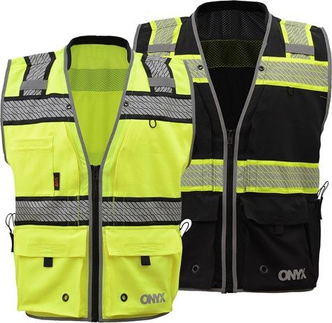 GSS ONYX Class 2 Surveyor&#39;s Safety Vest