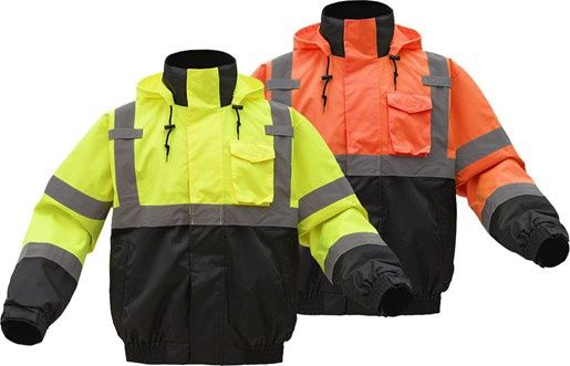 GSS Safety Class 3 3-In-1 Waterproof Bomber with Removable Fleece