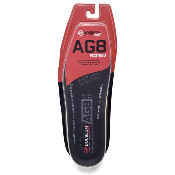 Double H Square Toe Phantom Rider Replacement Footbed Insoles