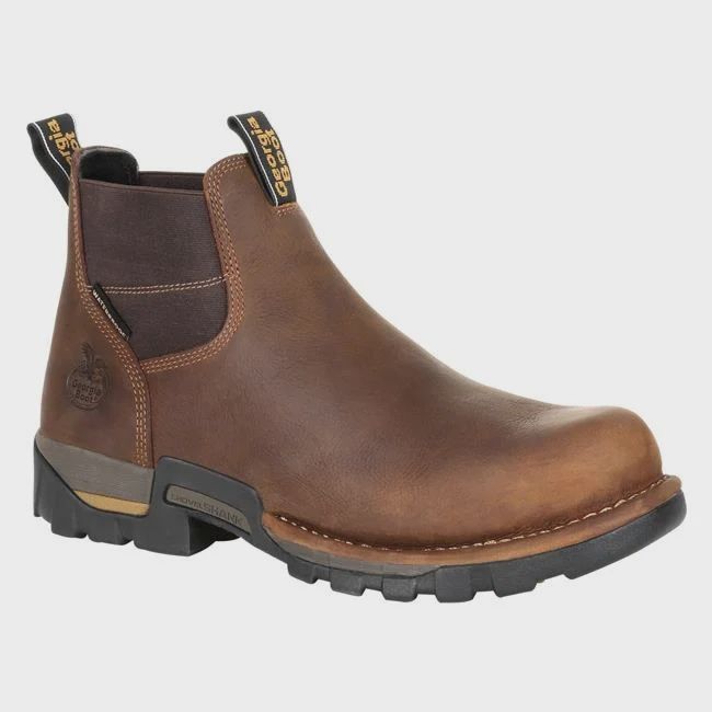Georgia Boot Eagle One Steel Toe Waterproof Chelsea Work Boot #GB00337