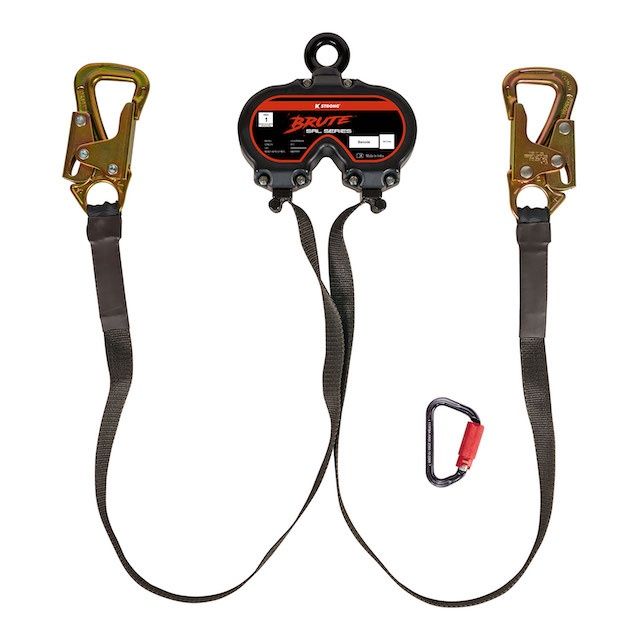 KStrong BRUTE Dual 9 ft. Web w/ Aluminum Carabiner #UFS389006DA