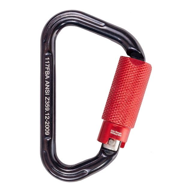 KStrong® Aluminum Bulb Type .67” Opening Carabiner (ANSI) #UFC401400