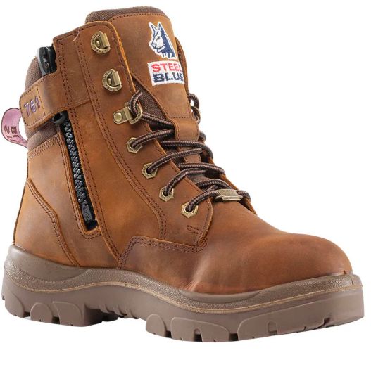 Steel Blue Southern Cross Zip Ladies: Distressed Brown #812859W
