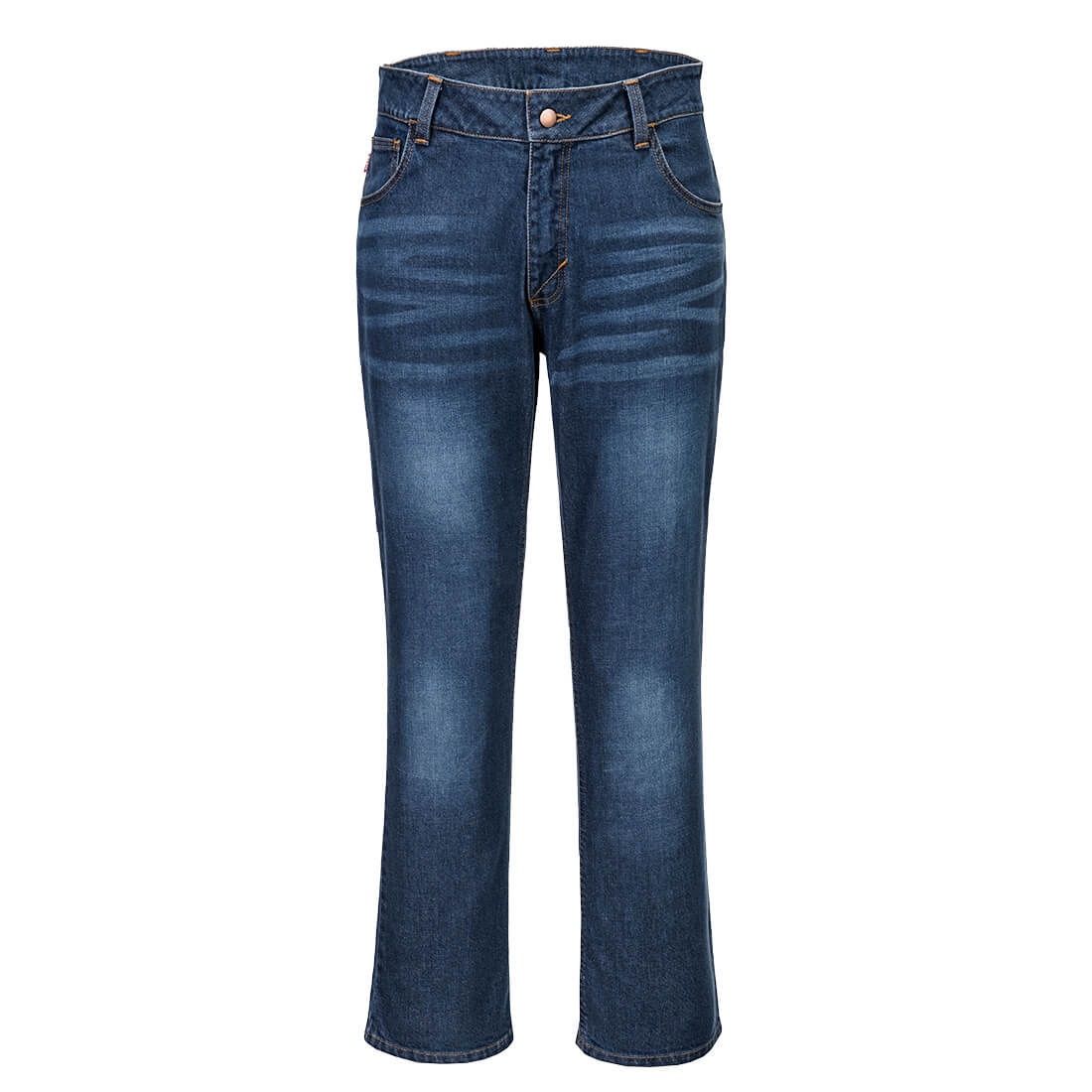 Portwest Bizflame Denim Flex Women&#39;s FR Jean Indigo FR428, Size: 02