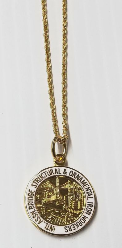 Ironworker Necklace with International Logo