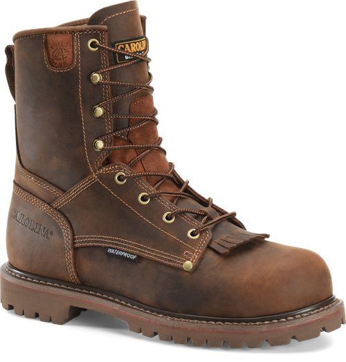 Carolina 8&quot; Waterproof Soft Toe Work Boot #CA8028