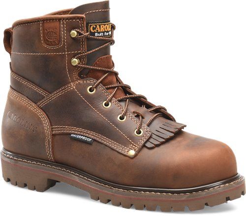 Carolina 6&quot; Waterproof Grizzly Boots #CA7028