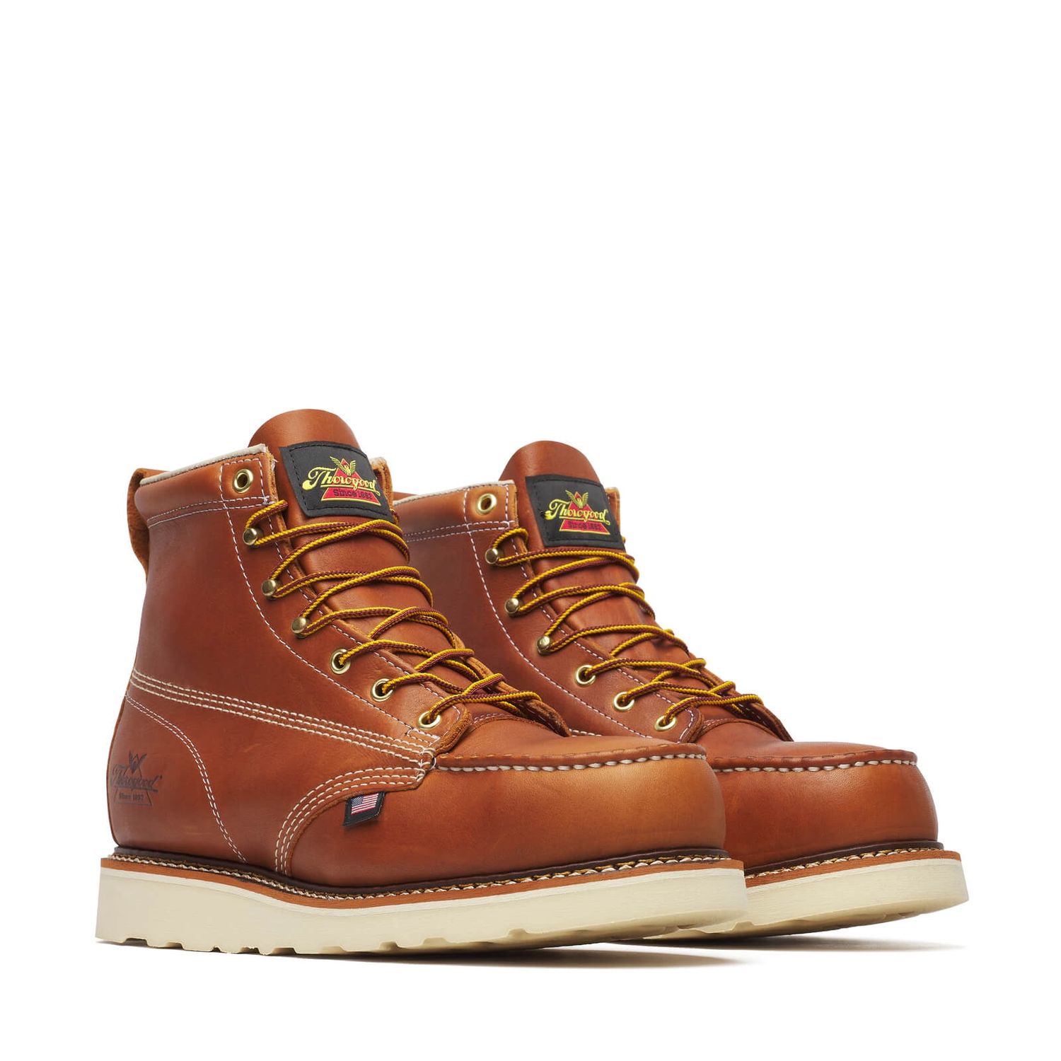 Thorogood 6&quot; Moc Safety Steel Toe Work Boot #804-4200
