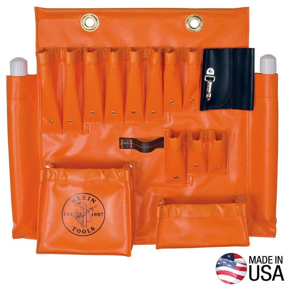 Klein Tools Aerial Apron Orange Vinyl #51829