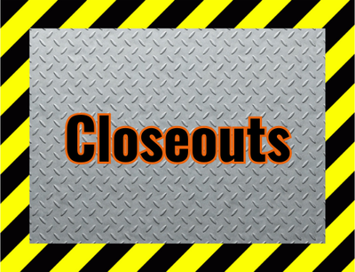 Closeouts