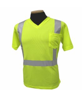 2W V-Neck Hi-Vis Tee