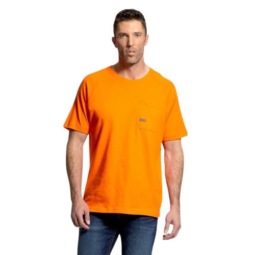 Ariat Men&#39;s Rebar Cotton Strong Standard Pocket T-Shirt