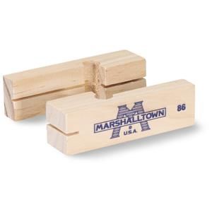 Marshalltown 3 3/4 Wood Line Blocks #16506