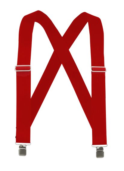 Welch 2&quot; X-Back Gator Clip Suspenders