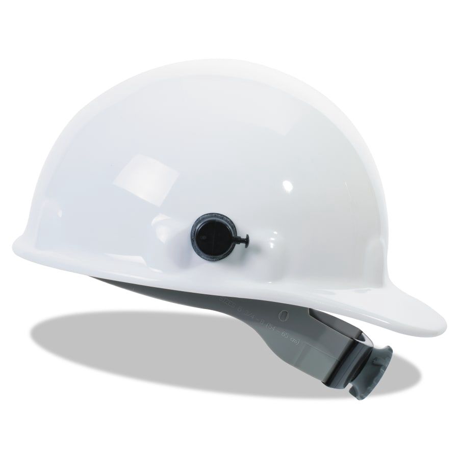 Fibre-Metal Front Brim Hard Hat, Type 1, Class G, Ratchet (8-Point), White