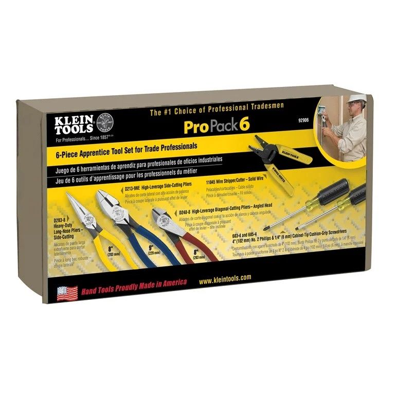 Klein Apprentice Tool Kit, 6-piece #92906