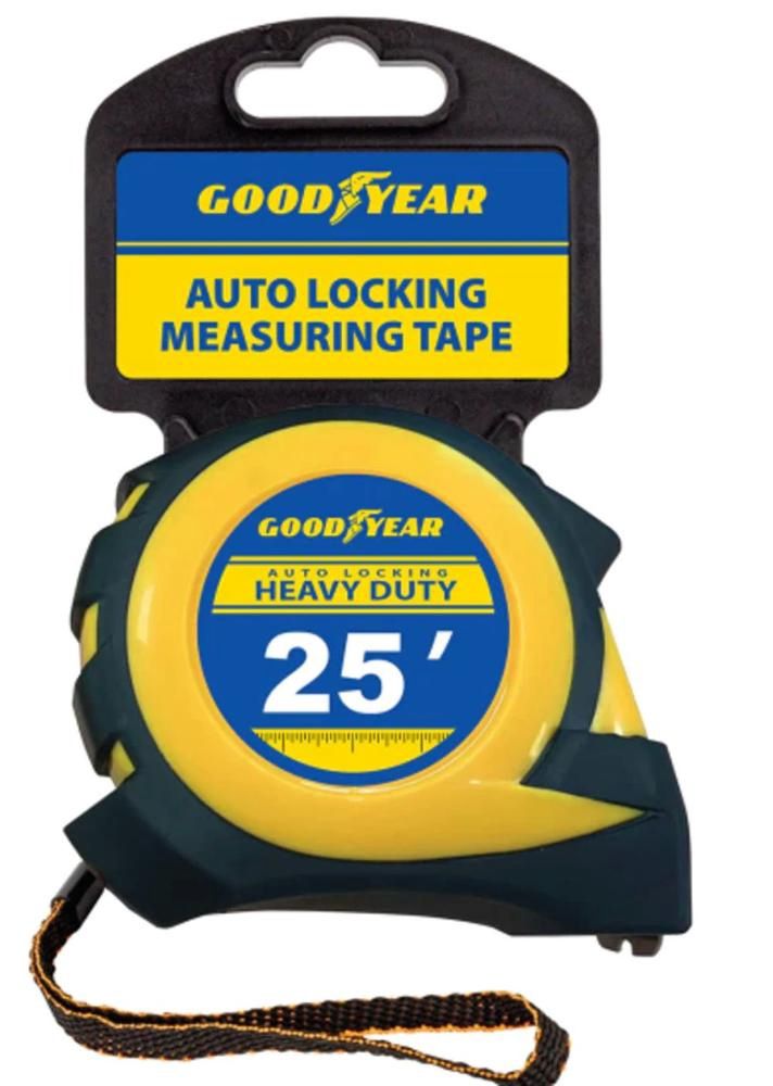 Goodyear Heavy-Duty 25&#39; Tape Measure  #GY1855