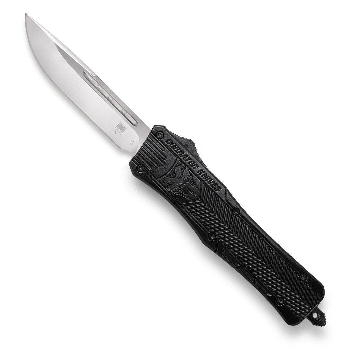 Medium Black CobraTec Knife #CTK-1