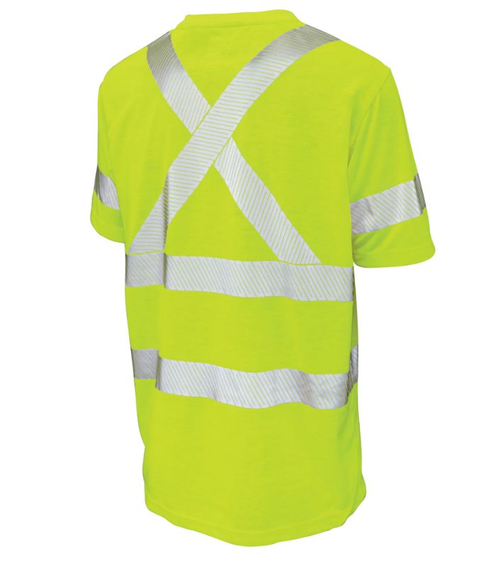 Tough Duck Jersey X-Back Short-Sleeve Safety T-Shirt #ST12