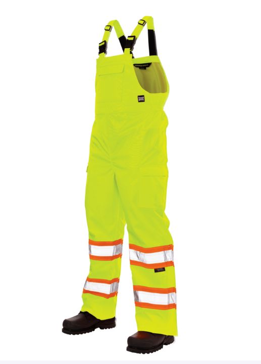 Tough Duck Ripstop Unlined Safety Rain Bib Overall #SB04