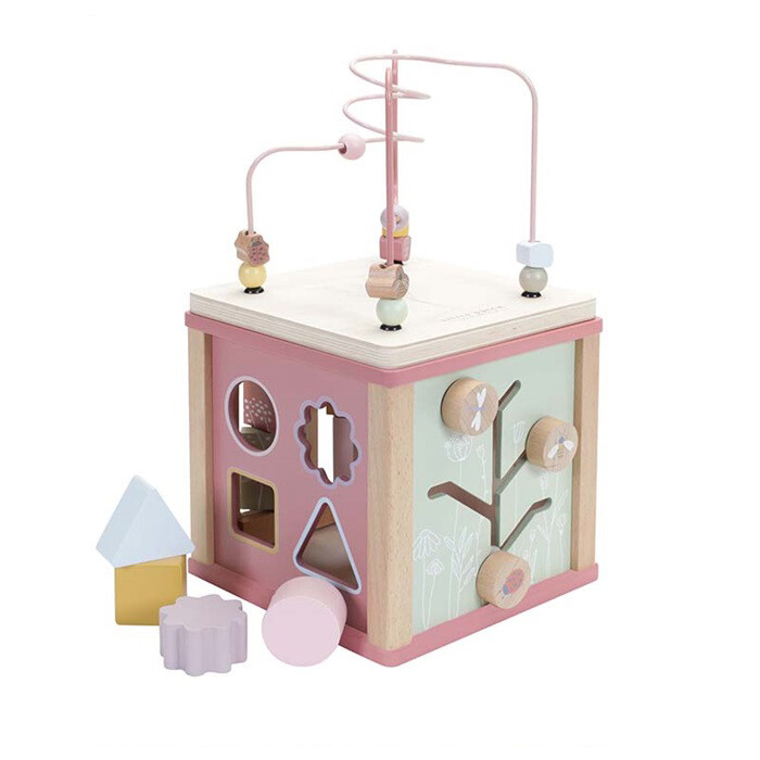 Aktivitäten Würfel Rosa Little Dutch