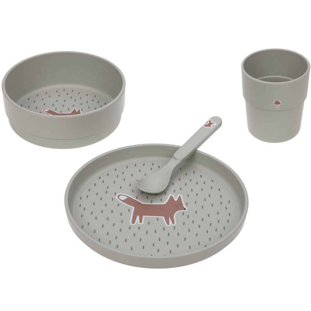 Kindergeschirr Set,  Fuchs