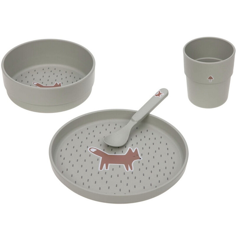Kindergeschirr Set,  Fuchs