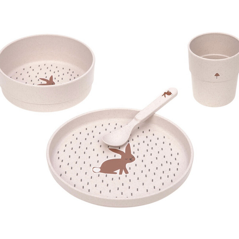 Kindergeschirr Set Hase