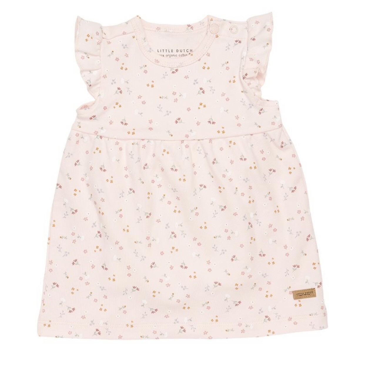 Kleid ärmellos mit Rüschen/Little pink Flower