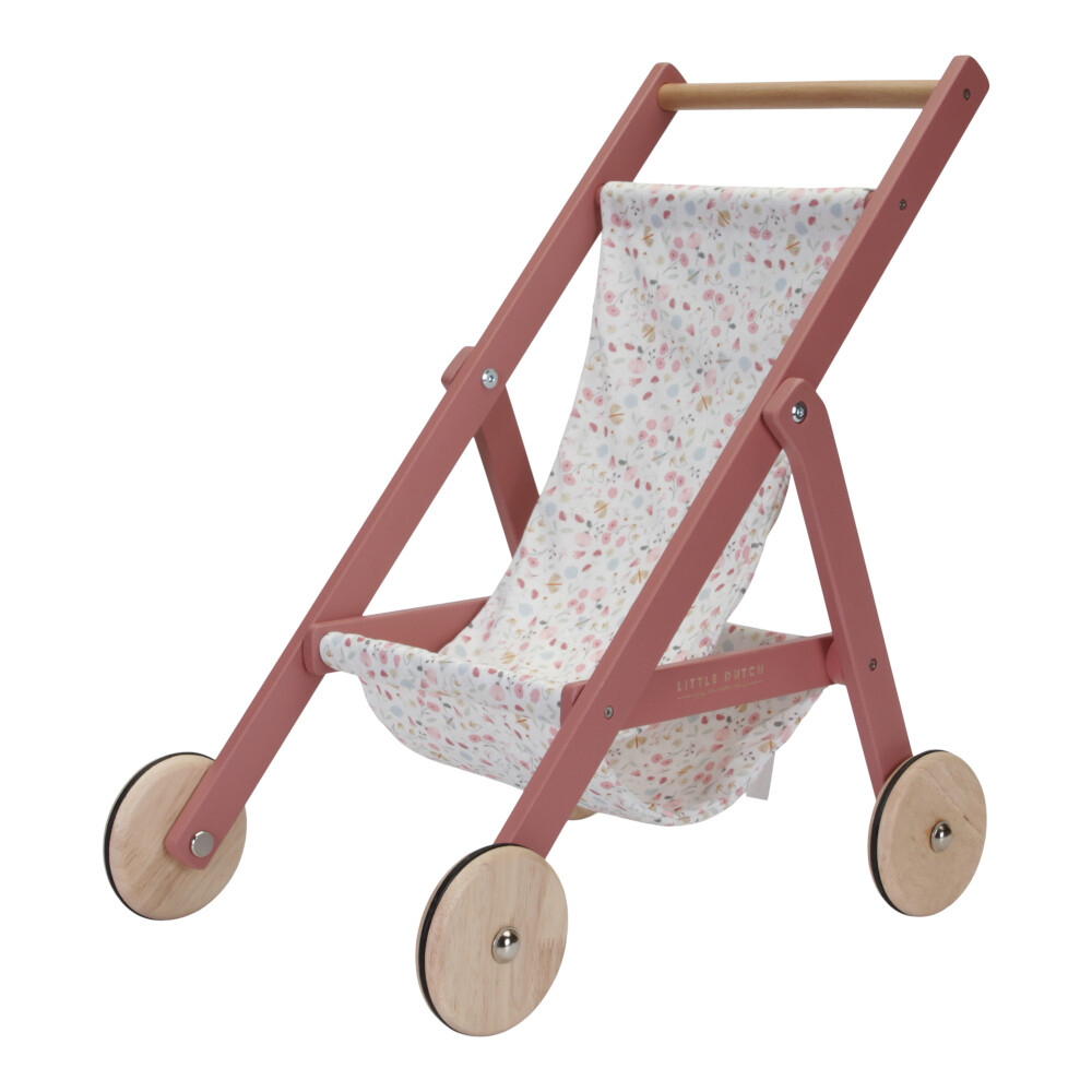 Puppenwagen Wild Flowers | Little Dutch