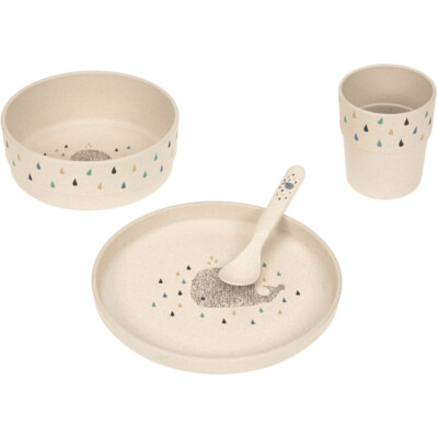 Kindergeschirr Set Wal