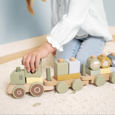 Holz Traktor Farm | Little Dutch