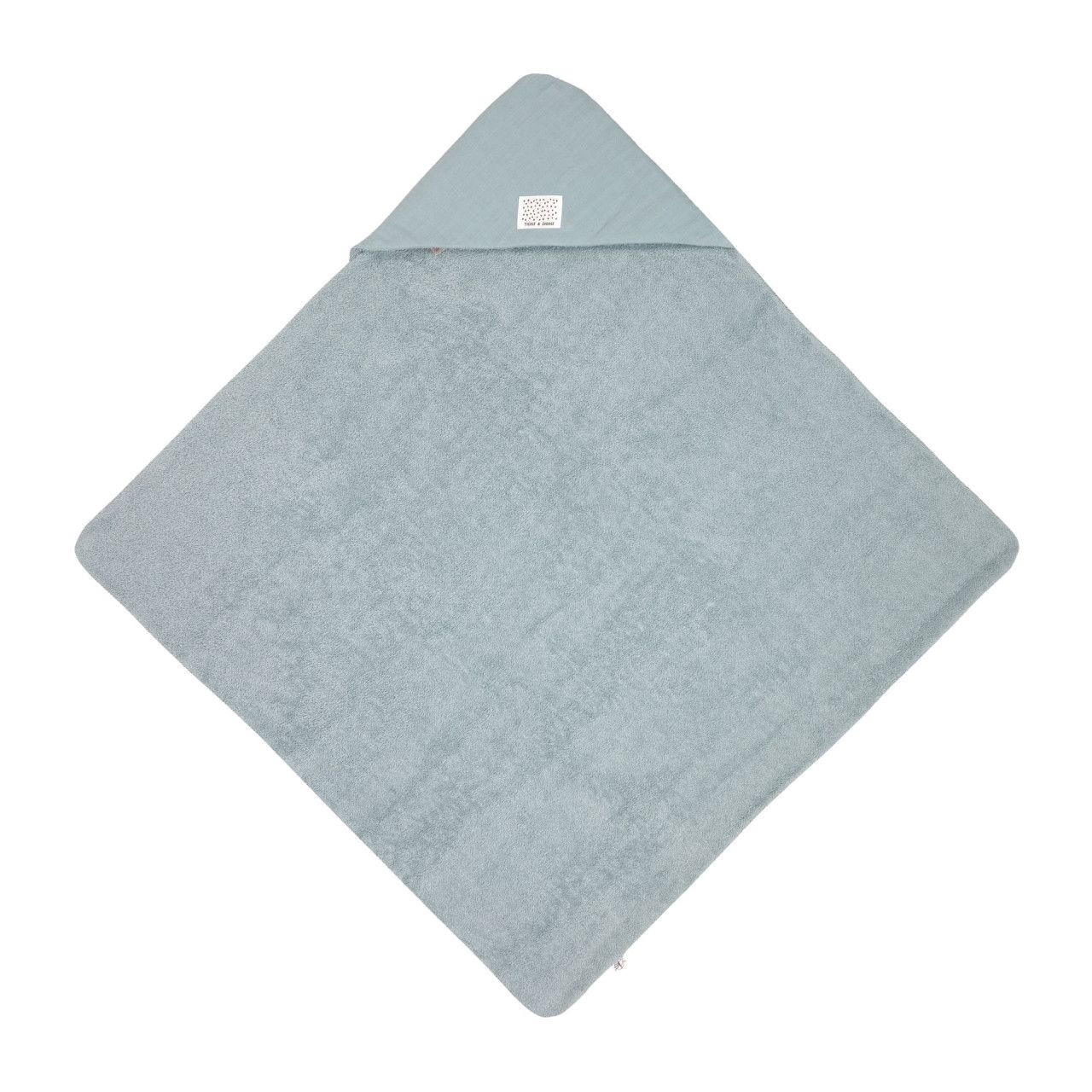 Kapuzenhandtuch Blau