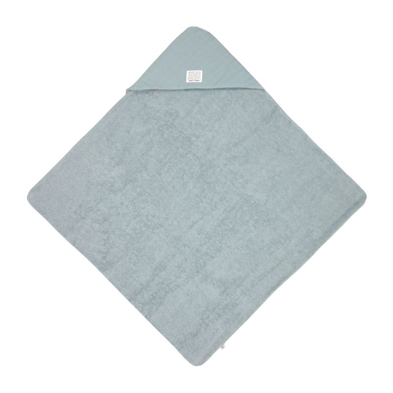 Kapuzenhandtuch Blau
