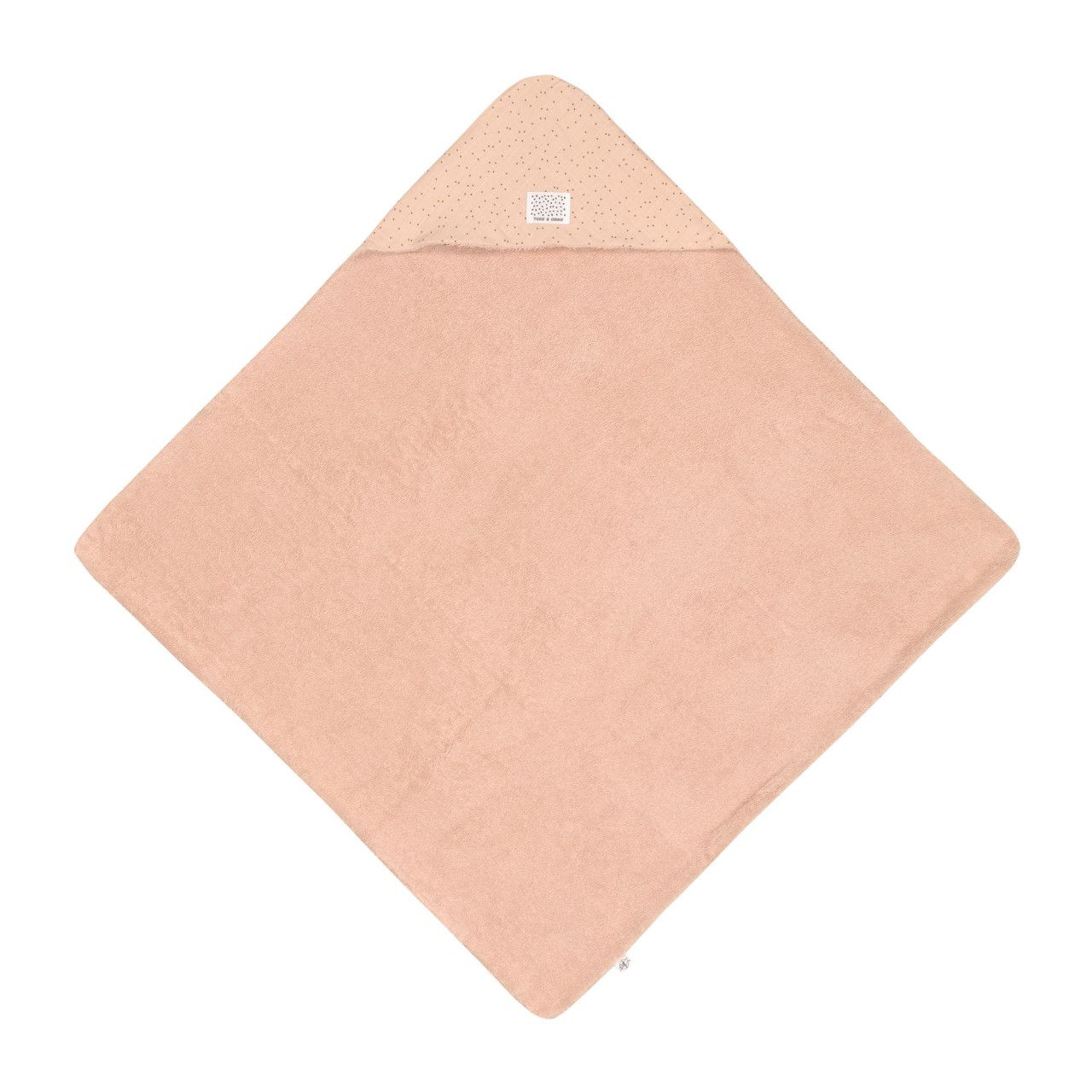 Kapuzenhandtuch Rosa