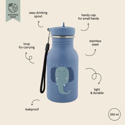 Trinkflasche 350ml - Mrs. Elephant