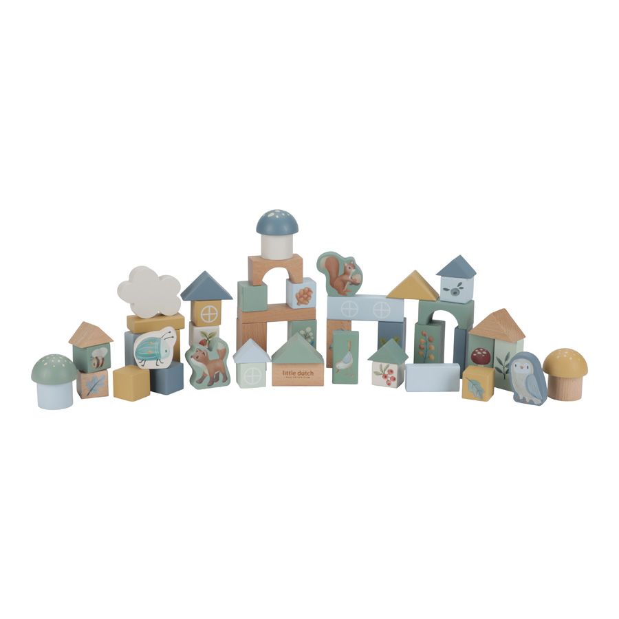 Holzbausteine Forest Friends | Little Dutch