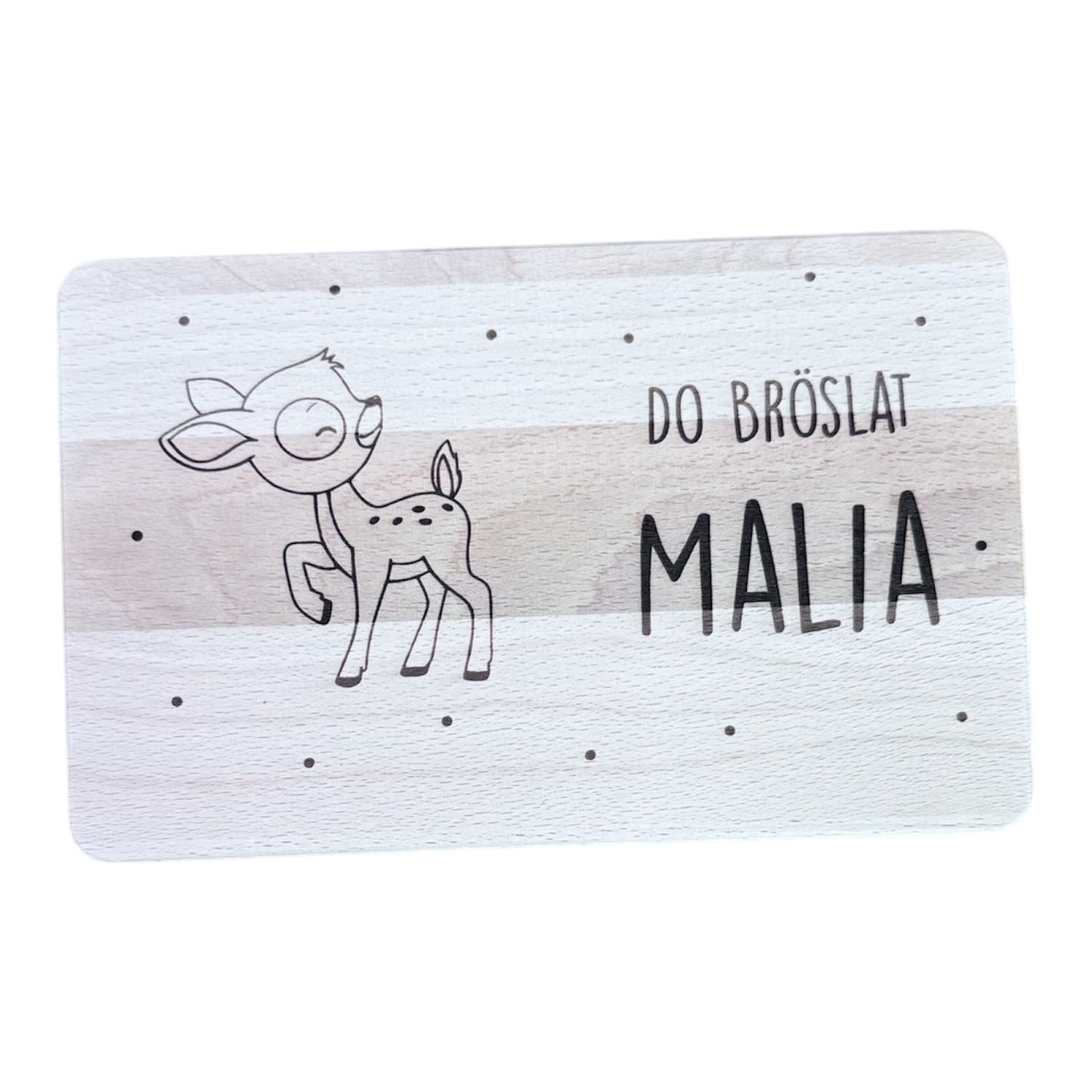Jausebrett &quot;Do Bröslat...&quot; Bambi | Herzstücke