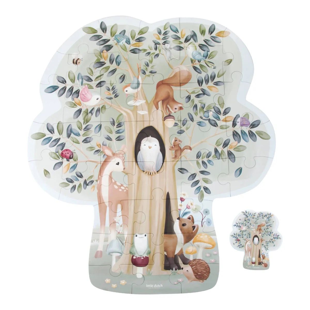 Boden Puzzle, 37 Teile, Forest Friends | Little Dutch