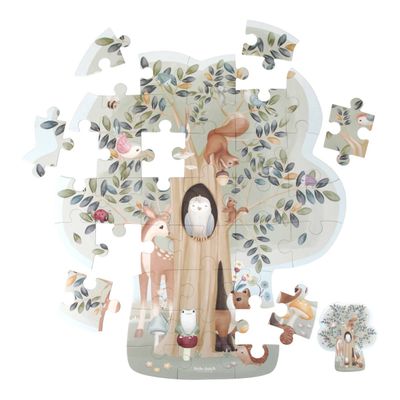 Boden Puzzle, 37 Teile, Forest Friends | Little Dutch