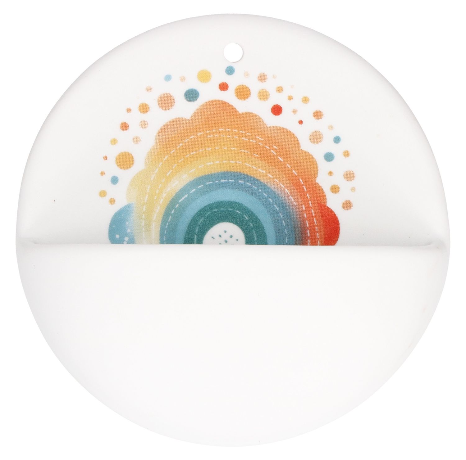 Weihwasserbecken Regenbogen