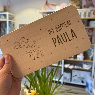 Jausebrett "Do Bröslat..." Bambi | Herzstücke