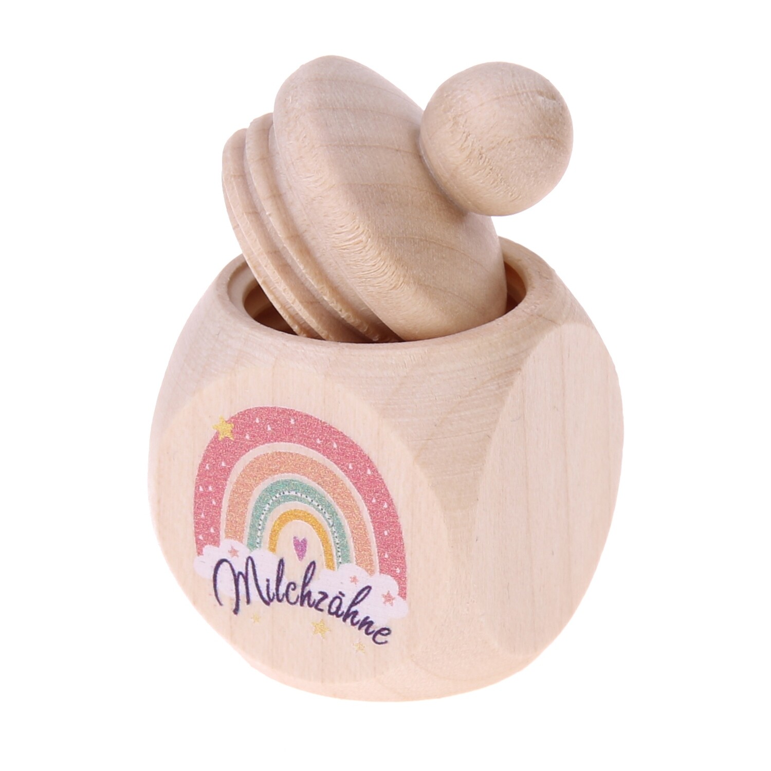 Zahndose Regebogen Rosa
