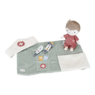 Kuschelpuppe Jim - Spielset | Little Dutch